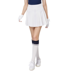 High-waisted women's pleated skirt