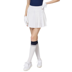 High-waisted women's pleated skirt