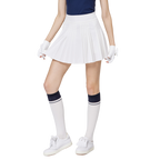 High-waisted women's pleated skirt