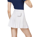 High-waisted women's pleated skirt