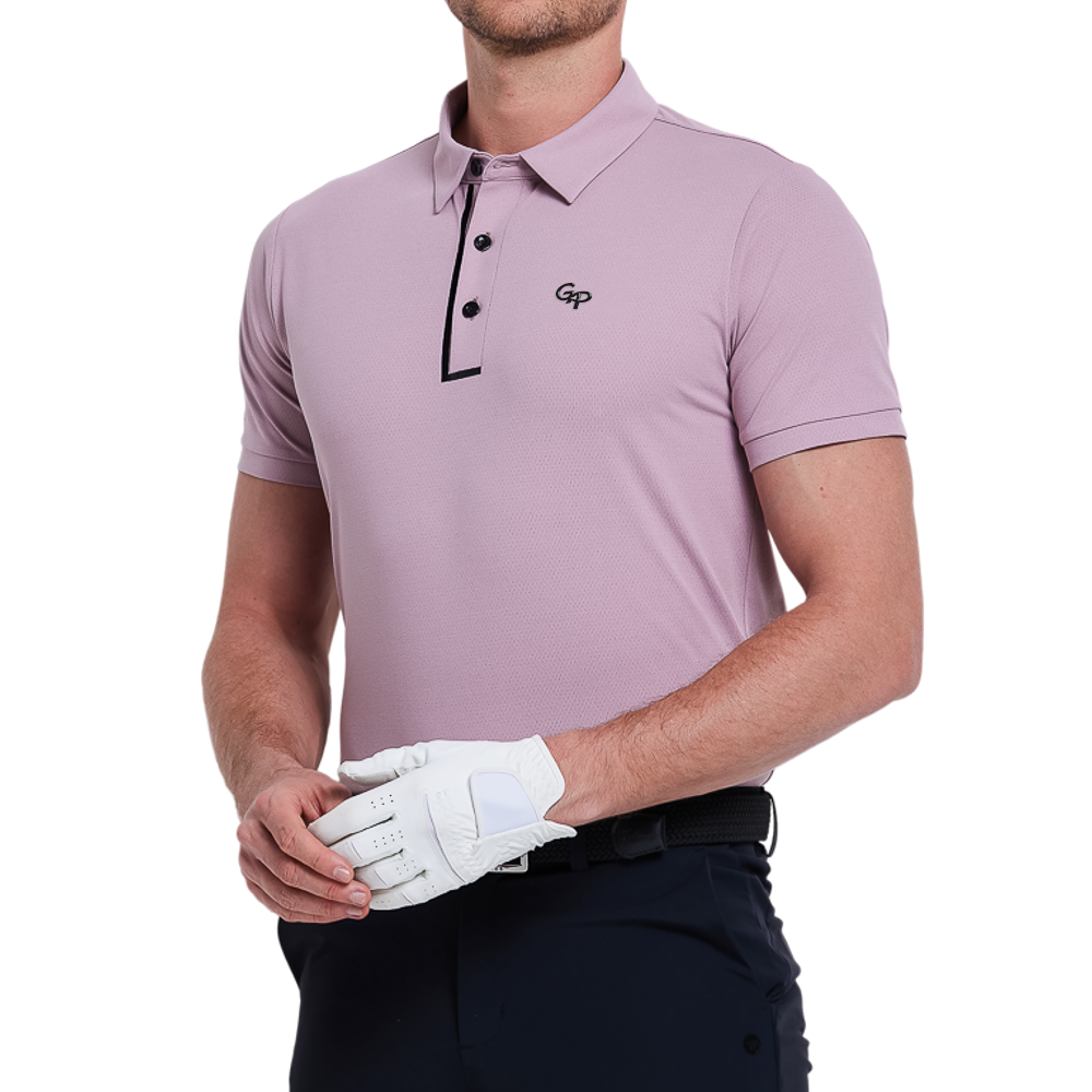 Men's SORONA Dry and Breathable Short-Sleeve T-Shirt (Scented Purple)