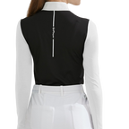 GoPlayer女連身防曬袖套衣（黑）