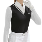 GoPlayer女連身防曬袖套衣（黑）