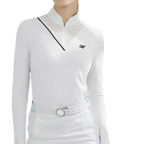 GoPlayer女連身防曬袖套衣（白）