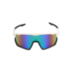 GoPlayer大框太陽眼鏡(白黑框 鍍綠片)