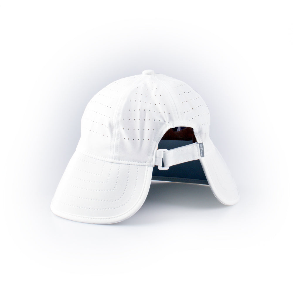 GoPlayer Ladies Golf Punching Sun Visor Cap (White)