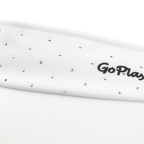 GoPlayer Ladies Golf Hollow Visor Hat (White)